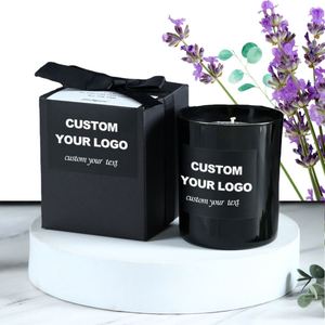 Bougies personnalisées en gros pour la décoration intérieure, cadeaux de mariage pour invités, bougies parfumées de luxe - Product Image 1