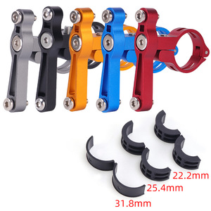Conversion de porte-bidon en alliage d'aluminium suspendu <span class=keywords><strong>vtt</strong></span> vélo bouilloire support <span class=keywords><strong>adaptateur</strong></span> porte-gobelet à eau accessoires de cyclisme - Product Image 5
