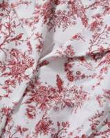 Ensemble de pyjamas personnalisés à motif floral tissé avec cordon de serrage pour femmes - Vêtements de nuit assortis pour l'automne/le printemps/l'hiver