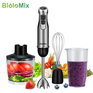 <span class=keywords><strong>Mixeur</strong></span> <span class=keywords><strong>Plongeant</strong></span> Professionnel BioloMix 4-en-1 1200W avec <span class=keywords><strong>Hachoir</strong></span> <span class=keywords><strong>et</strong></span> <span class=keywords><strong>Fouet</strong></span> en Acier Inoxydable à Vitesse Variable - Product Image 1