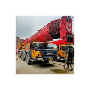 Grúa de 300 toneladas Sany de alta calidad de segunda mano, precio bajo STC750 STC800, maquinaria de construcción grande a la venta - Product Image 1