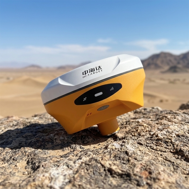 V300 GNSS RTK System, 1408 Channel High-Sensitivity Receiver, Rugged GPS Survey Tool for Construction Topographic Mapping