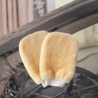 Gants de lavage de voiture en laine douce imperméables Qiyu, très vendus, 23*15CM