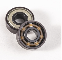 Roulements à billes à gorge profonde hybrides entièrement en céramique YSMLE de haute qualité 608 pour roulements de skate / machines d'impression