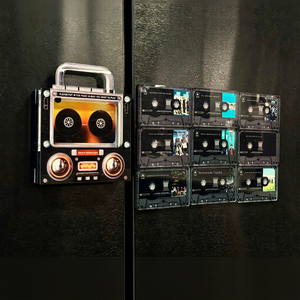 สติกเกอร์แม่เหล็กติดตู้เย็นรูปเทป NFC สำหรับเล่นเพลงอัตโนมัติด้วยระบบ NFC  ออกแบบได้ตามต้องการ  สามารถจัดส่งแบบดรอปชิปได้ - Product Image 1