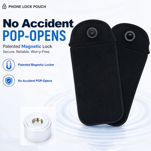 Borse di Sicurezza Personalizzate per Telefoni Cellulari con Chiusura Magnetica RFID per Aule Scolastiche, Borsa Bloccabile per Telefoni Cellulari per la Proibizione del Cellulare in Classe - Product Image 3