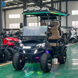 Chariot de golf électrique 4 places à grande capacité de charge, conception multi-places, prix compétitifs, chariots chinois à vendre - Product Image 6