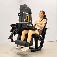 Machine combinée d'extension et de flexion des jambes, sélection de poids, vente chaude pour la musculation et la musculation des jambes
