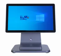Layar sentuh kapasitif 15 inci untuk sistem tanpa kertas, POS, panel sentuh 15,6 inci