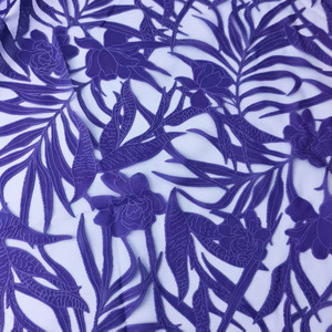 Vải ren in hoa cotton lụa thiết kế 3D, chất liệu thời trang, phụ kiện trang trí nhà cửa, váy cưới, đồ chơi, lý tưởng cho trang trí nhà cửa - Product Image 4