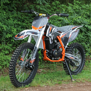 2025 Newest <b>Cheap</b> Adult Gas-powered 4-Stroke 200-400CC Dirt Pit Bike Racing Motorcycle 61-80km/h Speed Kcj <b>Chain</b> Kc 03 4 Stroke - Product Image 2