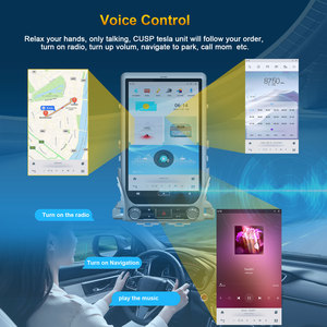 Autoradio Android 13,6 pouces pour Toyota Land Cruiser LC200 GXR 2016- Écran de navigation CarPlay <span class=keywords><strong>Radio</strong></span> Unité principale Android DSP Audio - Product Image 5