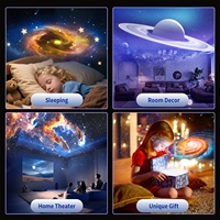 Projecteur d'étoiles Youkela Nebula, veilleuse, projecteur d'étoiles multi-thèmes, jouet LED pour cadeau de Nouvel An, Pâques, Thanksgiving, décoration de fête