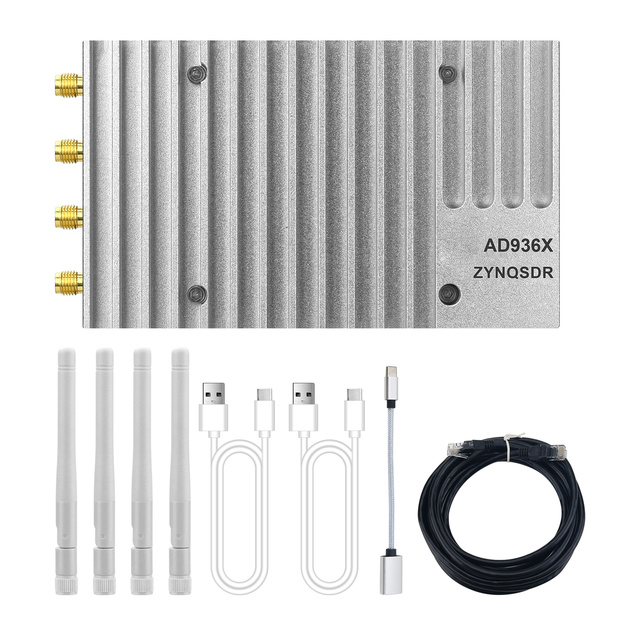 HamGeek ADI Pluto+ 70Mhz-6Ghz SDR Software Defined Radio AD9363 Portable Includes Package Libiio Iioscope SDRsharp Matlab E666