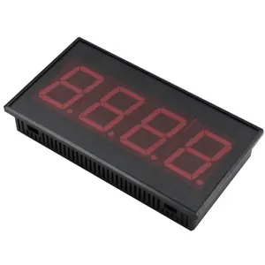 Modul Display LED industri kustom Analog 0-10v 4-20mA MODBUS RS485 RS232 1.8 inci 4-digit tampilan tabung Digital LED