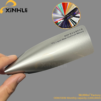 Film de protection TPU en aluminium liquide et mercure XinHui, 7,5 mil, anti-rayures, auto-réparant, protection de la vie privée, couleur, directement de l'usine