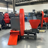 Machine à fabriquer du charbon de bois à partir de sciure de bois Dengxin, grande capacité, extrudeuse de bâtonnets de charbon de biomasse, 220-280 kg/h, écologique