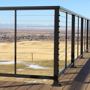 סורגים בלתי נראים מרפסת חיצונית נירוסטה חוט חוט - Product Image 1