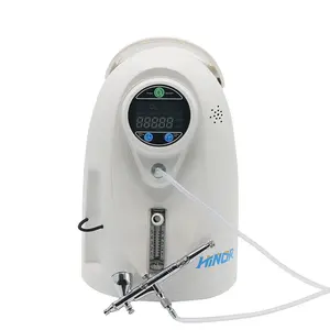 Hacenor Skin Scrubber Ultrasonic Peeling Beauty Machine Oxygen Water Facial Home Personal Use Beauty Machine