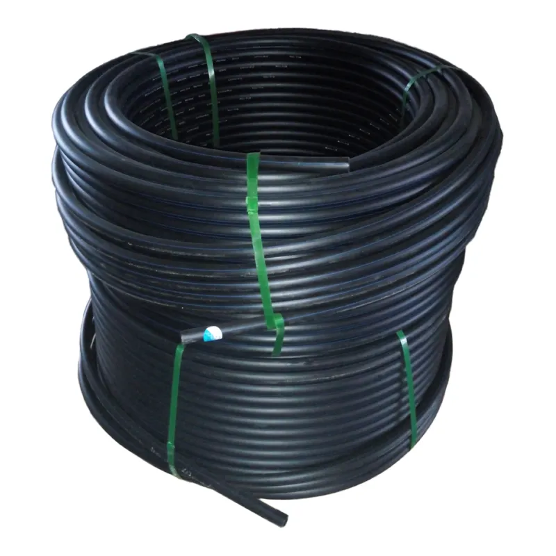 Tubería de agua subterránea PE100, rollo de bobina para riego por goteo, hdpe negro, precio al por mayor