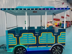 Sản phẩm hot điện tham quan Train cho công viên giải trí & trung tâm mua sắm tour du lịch trackless Train Road khách truy cập các điểm tham quan - Product Image 3