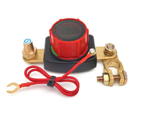 Sakelar Pemutus Baterai 12V dengan Layar Voltmeter Digital, Pemutus Daya Utama Tugas Berat dengan Adaptor Terminal