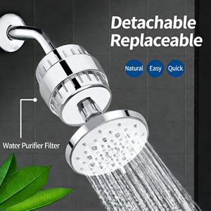 ビタミンC配合シャワーフィルター  石灰質、フッ素、塩素を除去するフィルターシャワー スパ 硬水用シャワーフィルター浄水器 - Product Image 5