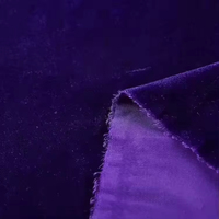 Tissus pour rideaux de couleur violette, vente directe d'usine, textiles en velours, tissu en rouleau de 5000 mètres pour la décoration intérieure