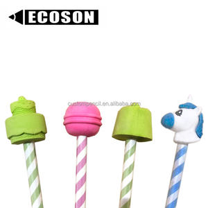 Bộ Quà Tặng Giáng Sinh Nhà Máy Bằng Nhựa Bán Chạy Trên Amazon Cục Tẩy Động Vật Thực Phẩm Trái Cây - Product Image 2