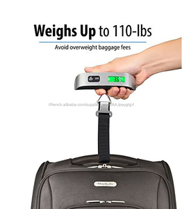 Tresun 110 Livres De Voyage Portable pesant échelle Numérique bagages <span class=keywords><strong>balance</strong></span> manuelle - Product Image 3