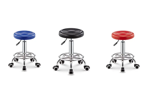 Silla de <span class=keywords><strong>Bar</strong></span> Moderna y Sencilla, <span class=keywords><strong>Altura</strong></span> Ajustable, Giratoria, Taburete para Mostrador, Acero Inoxidable, Tela de Terciopelo, Resistente, Comercial - Product Image 1