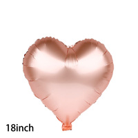 Ensemble de décorations de saint-valentin, papier peint en pétales de roses rouges, bandérole, rideaux en aluminium, ballon d'amour pour décorations romantiques, 5 pièces