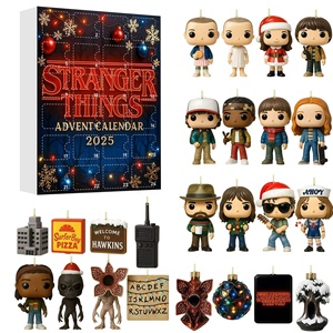 <span class=keywords><strong>24</strong></span> pièces/ensemble Calendrier <span class=keywords><strong>de</strong></span> <span class=keywords><strong>l</strong></span>'<span class=keywords><strong>avent</strong></span> Stranger Things Boîte mystère Figurine d'action pour enfants Jouets <span class=keywords><strong>de</strong></span> collection - Product Image 1