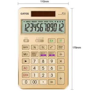 Novos Design Promocionais Gift Calculator OEM Boss Calculator Calculadora alumínio