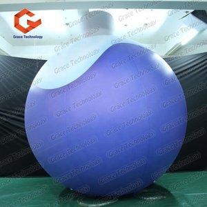 Ballon LED Gonflable à Changement de Couleur Télécommandé, Ballon LED Gonflable Lumineux pour Fête avec Impression de Logo Personnalisé pour Événement de Noël - Product Image 6