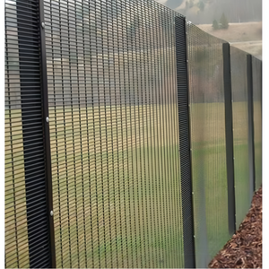 Système de clôture anti-escalade et anti-sécurité de haute qualité avec panneau en treillis soudé 358 Corromesh 358 Clôture 358 Clôture avec lame de rasoir - Product Image 5