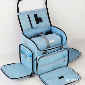 Estuche con Ruedas para Máquina de Coser, Desmontable, con Asa Extensible, Tipo Trolley, de Fábrica con Certificación BSCI - Product Image 1
