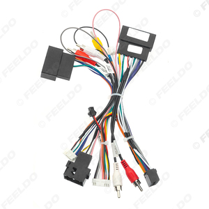 Adaptateur de câble d'alimentation Android Audio 16 broches avec boîte Canbus pour Ford Focus Ranger faisceau de câblage d'alimentation Audio - Product Image 1