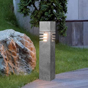 Luces solares LED para césped, impermeables, para exteriores, jardín, camino, patio, paisaje, decorativas, estilo columna de piedra - Product Image 5
