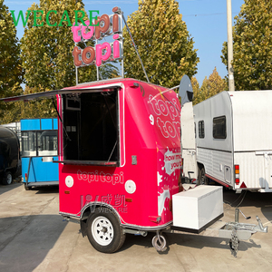 Wecare nhỏ đường phố di động nhỏ cà phê van thực phẩm uống giỏ hàng Hot Dog thực phẩm xe tải phục vụ Kem Trailer - Product Image 4