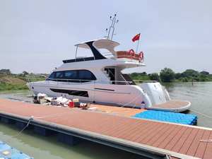 Grandsea 65-Fuß-Kajüt-Yacht mit Fiberglas-Rumpf aufblasbares Party-Angelboot Fluss-Innenbordmotor Fiberglas-Vergnügungskreuzfahrt im Angebot - Product Image 3