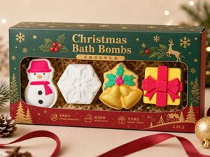 Coffret Cadeau <span class=keywords><strong>de</strong></span> Boules <span class=keywords><strong>de</strong></span> <span class=keywords><strong>Bain</strong></span> <span class=keywords><strong>de</strong></span> Noël, Bombes <span class=keywords><strong>de</strong></span> <span class=keywords><strong>Bain</strong></span> Effervescentes d'Aromathérapie Premium pour les Fêtes et Idée Cadeau Saisonnier Parfait - Product Image 5