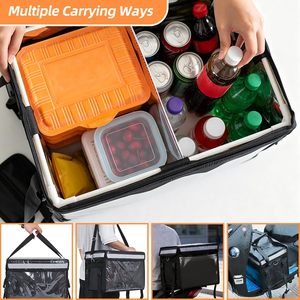 Bolsa Térmica Grande para Entrega de Alimentos TooCust XXL 19.7 X 15 X 15 con Marco Interno Impermeable para Entrega Comercial de Pizza - Product Image 6