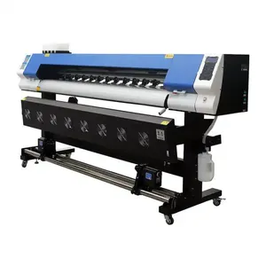 Venta caliente de fábrica al aire libre interior Banner vinilo máquina de impresión Eco solvente impresoras de inyección de tinta
