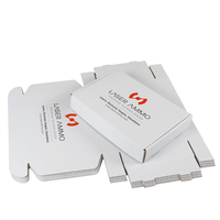 Nouveau design de gros avec logo personnalisé Promotion Boîtes d'expédition blanches en carton ondulé pour le visage avec porte-cadeau Boîte d'emballage en papier avec logo personnalisé