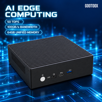 Ordinateur de calcul IA à la périphérie (Edge Computing) 50 TOPS, serveur de calcul à haut débit pour le décodage multi-flux