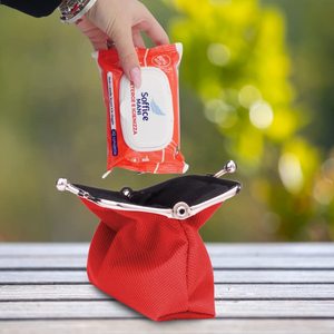 Salviette Morbide per Mani Detergenti e Igienizzanti 80% Alcol 20 Pezzi Made in Italy - Product Image 5