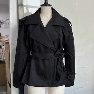 Jancoco Vente en gros de manteaux courts en coton de haute qualité pour femmes, manteaux de printemps - Product Image 5