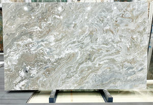 Losa de mármol pulida de avalancha de Brasil, cuarcita blanca, Ibere Calacata, avalancha para decoración de interiores - Product Image 4