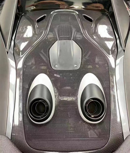 Kit de carrosserie d'échappement de hayon en Fiber de carbone forgé à mettre à niveau pour les pare-chocs de style <span class=keywords><strong>McLaren</strong></span> 540C 570S à <span class=keywords><strong>600LT</strong></span> - Product Image 6